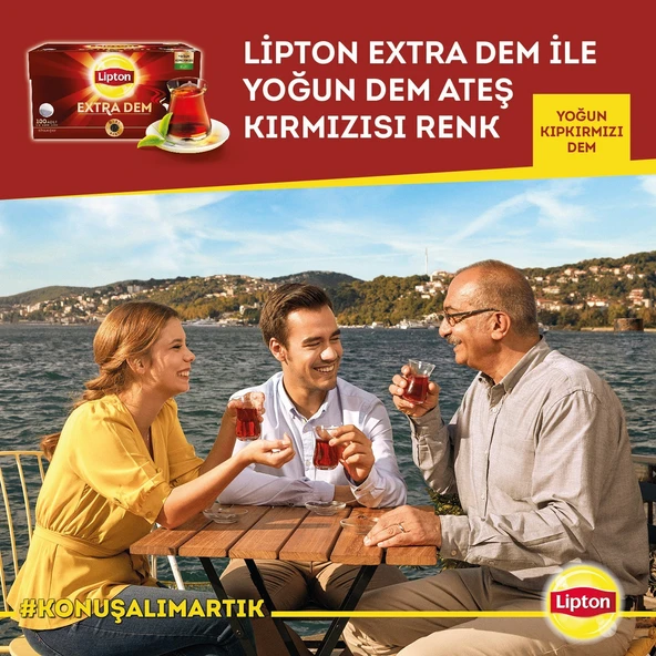 Lipton Extra Dem 3.2 gr 100lü Demlik Poşet Çay - Resim 11