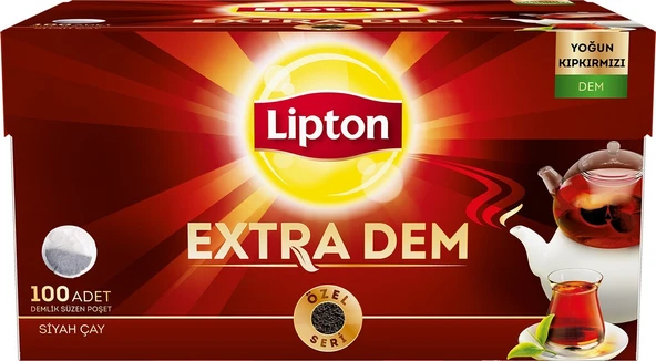 Lipton Extra Dem 3.2 gr 100lü Demlik Poşet Çay - Resim 10