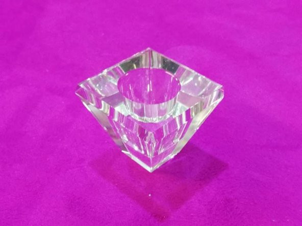 4x4 cm KRİSTAL MUMLUK ürün görseli 1