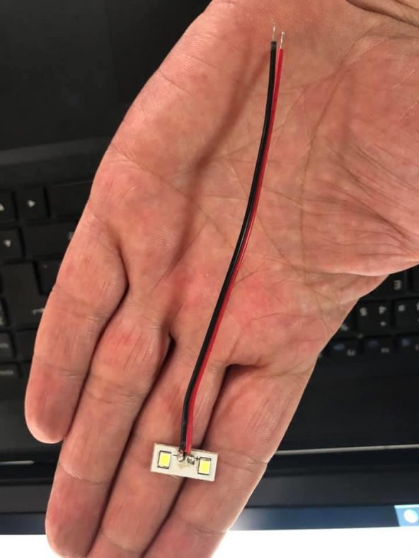 Hazır Kablolu 15-16-17-18-19-20 Volt İkili Beyaz Led ürün görseli 1