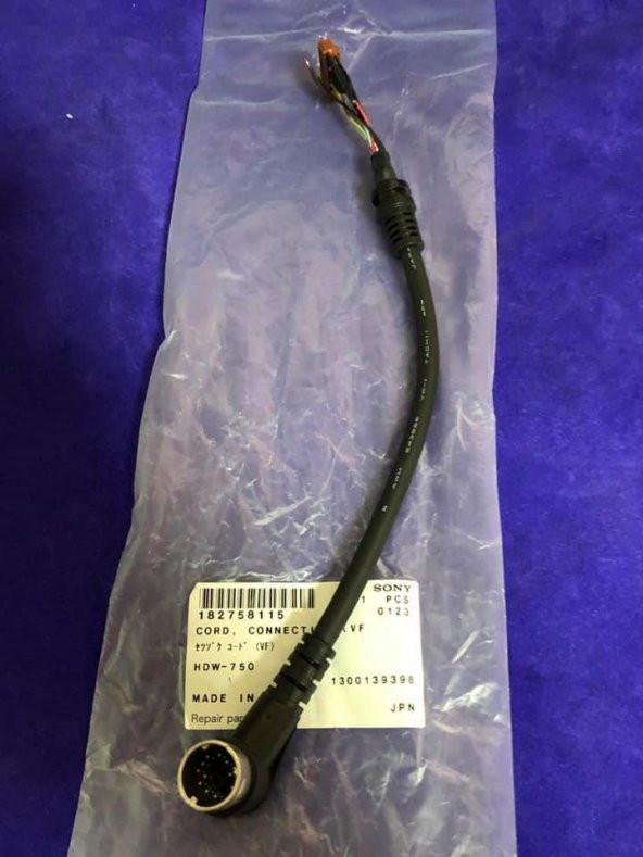 Sony HDW-750 Connection Kablo ürün görseli 1
