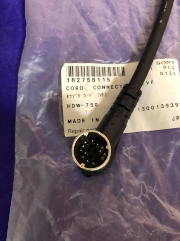 Sony HDW-750 Connection Kablo - Resim 4