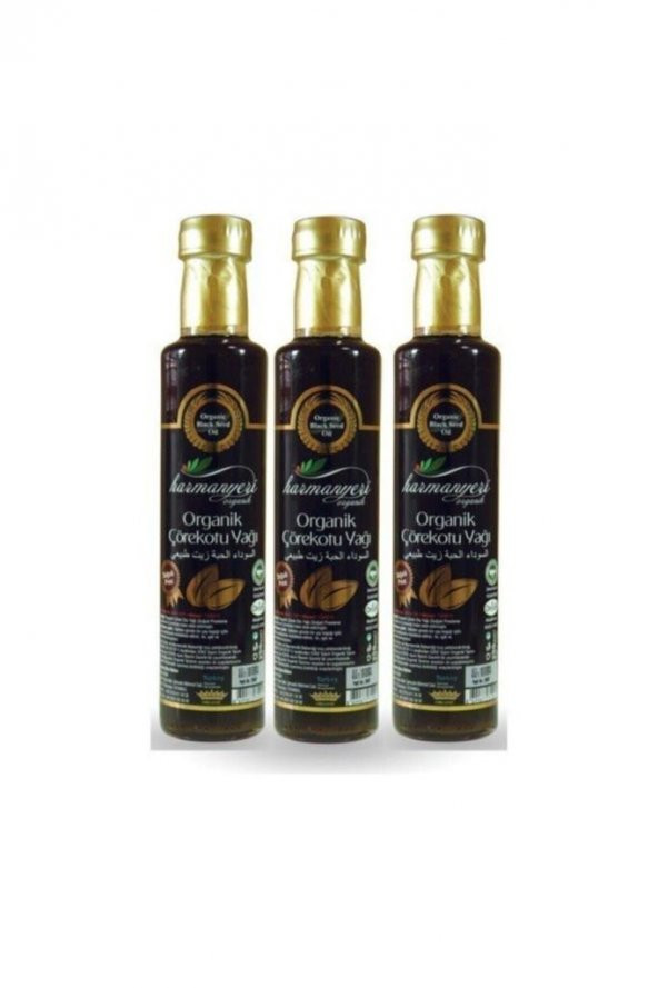 Harmanyeri Çörekotu Yağı 250 ML x 3 Adet ürün görseli 1