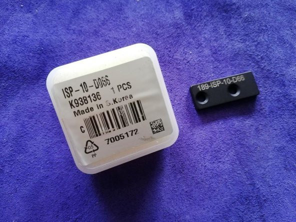 ISCAR DR-CA DDA-063 Torna Kafası Yedek Parçası - ISP-10D-066 Shim Plate (2 Adet) ürün görseli 1