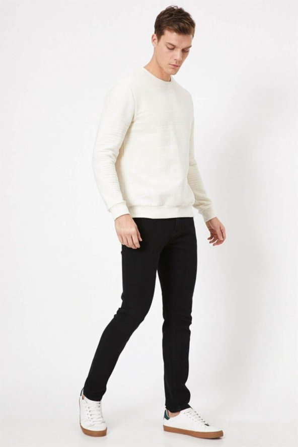Erkek Jean Pantolon Siyah - Resim 2
