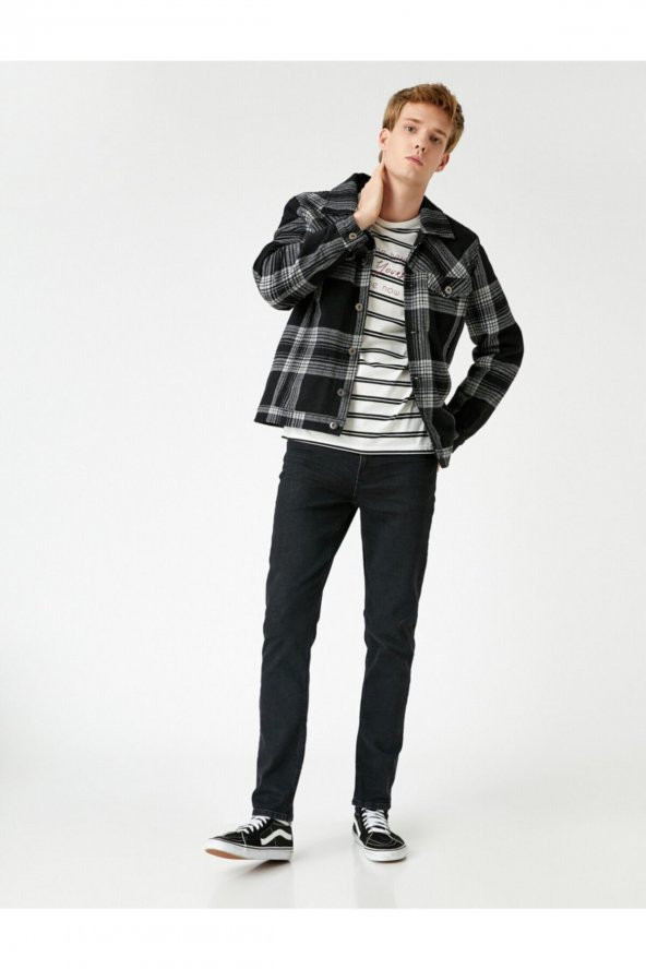 Slim Fit Kot Pantolon - Brad Jean - Resim 2
