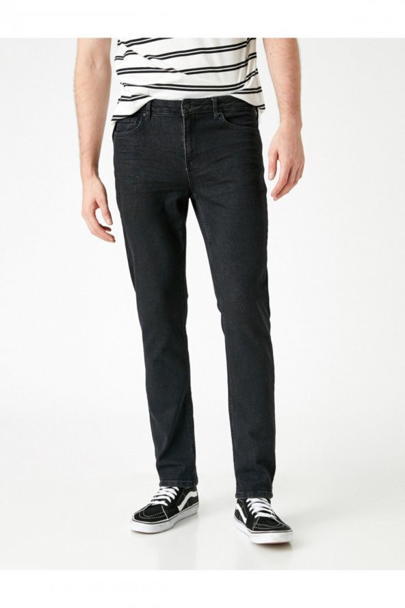 Slim Fit Kot Pantolon - Brad Jean - Resim 3