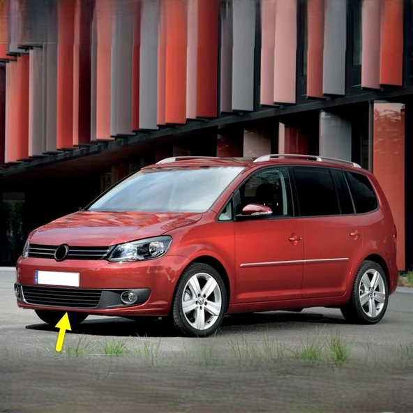 VW Touran 2011-2015 Ön Tampon Alt Spoyler Karlık 1T0805903D ürün görseli 1