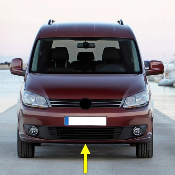 VW Caddy 2011-2015 Ön Tampon Alt Spoyler Karlık 1T0805903D ürün görseli 1