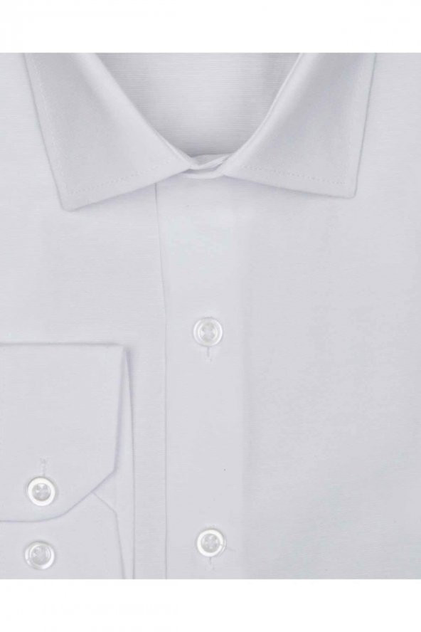 Slim Fit Filafil Erkek Gömlek - Resim 2