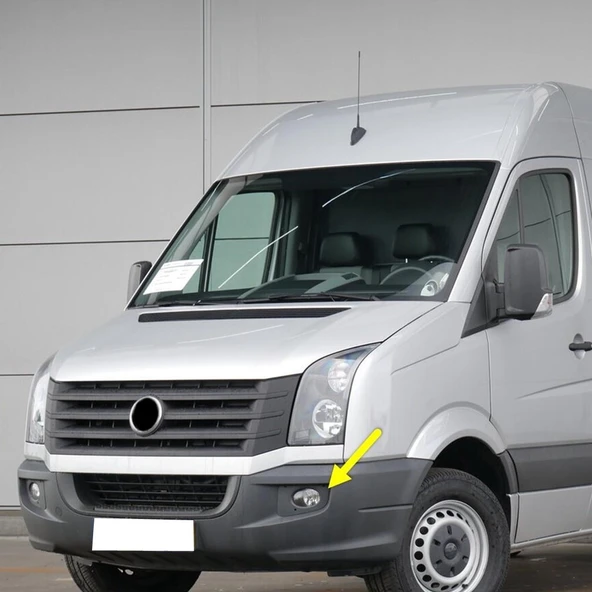 VW Crafter 2014-15-2016 Sol Sis Farı Çerçevesi Kapağı 2E0807675D ürün görseli 1