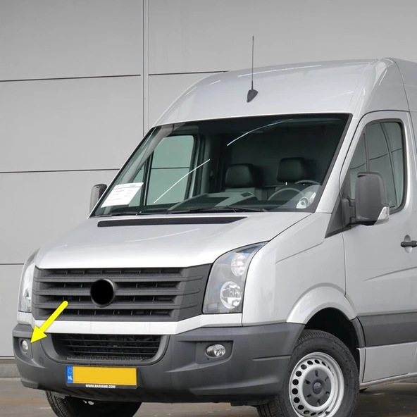 VW Crafter 2014-15-2016 Sağ Sis Farı Çerçevesi Kapağı 2E0807676C ürün görseli 1