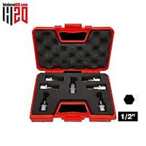 İzeltaş 1/2 Lokmalı Allen Uç Takımı (60Mm 7 Parça)- 1113001107 ürün görseli 1