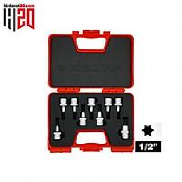 İzeltaş 1/2 Lokmalı Torx Uç Takımı (60Mm 9 Parça) - 1113006009 ürün görseli 1