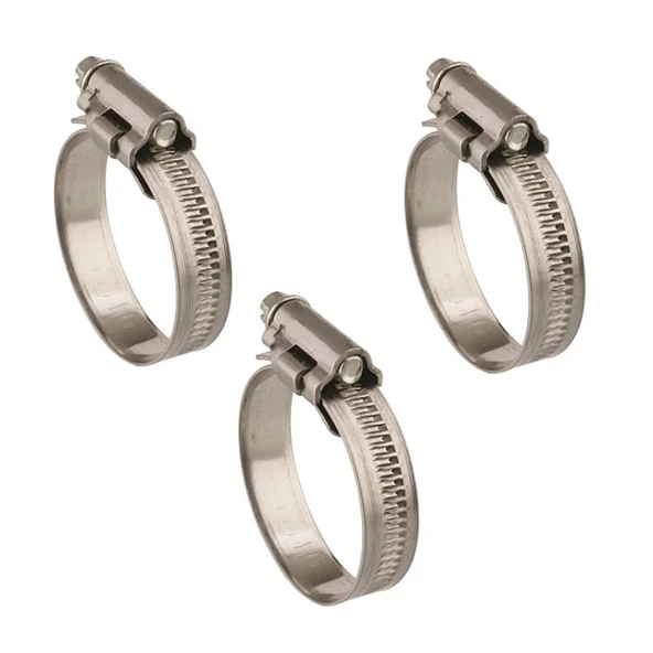 Mikalor 3 Adet W2 Hortum Kelepçesi 25-40 mm 430 Klt. Paslanmaz ürün görseli 1
