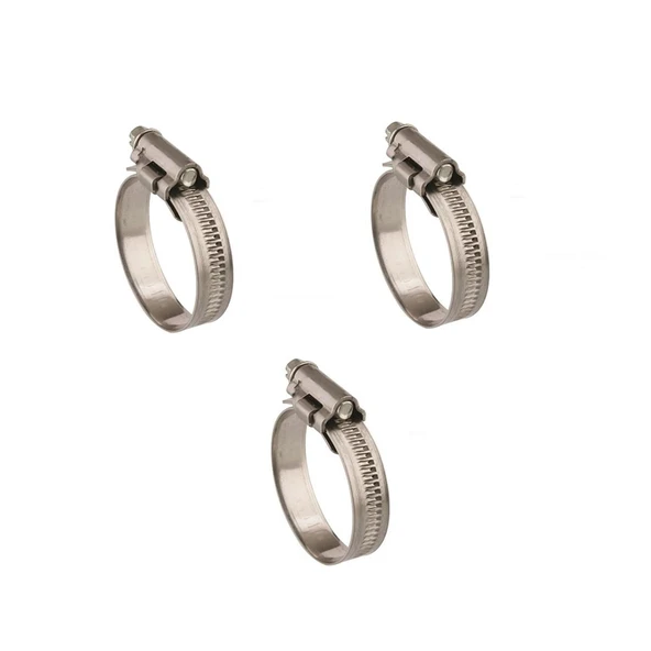 Mikalor 3 Adet W4 Hortum Kelepçesi 12-22 mm 304 Klt. Paslanmaz ürün görseli 1