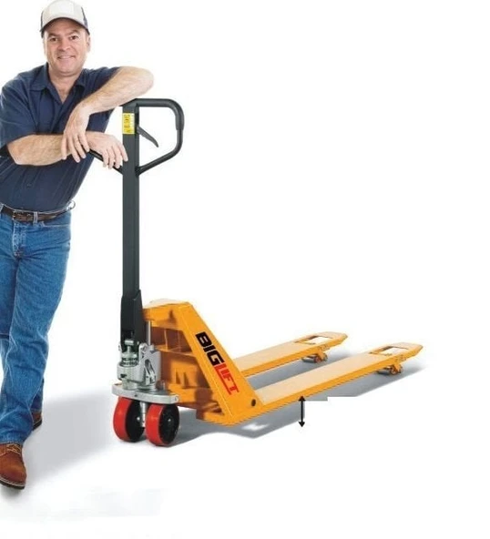 BigLift RM-AC-SUPERLOW 35 mm Alçak Şaseli Transpalet 1000 Kg ürün görseli 1