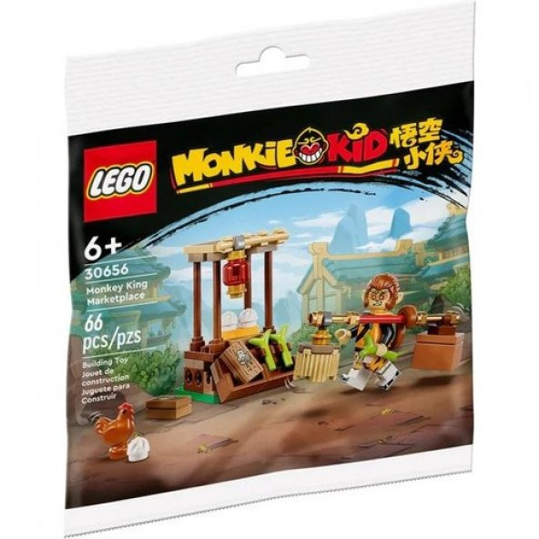 LEGO Monkie Kid 30656 Monkey King Marketplace ürün görseli 1