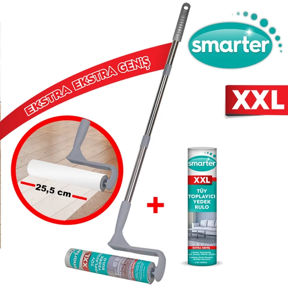 SMARTER XXL TÜY TOPLAYICI RULO + YEDEK RULO ürün görseli 1