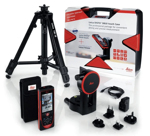 Leica DISTO D810 Set Touch Dokunmatik Lazer Metre ürün görseli 1
