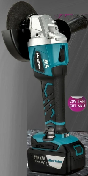 PTTAVM: Max Extra MXP 9030 Akülü Taşlama Kömürsüz Motor 20V 4A