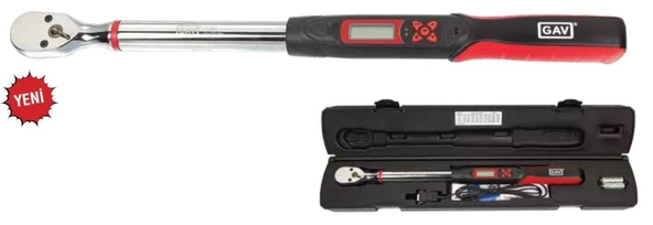 GAV DT 200 SERİSİ DİJİTAL TORK ANAHTARI ürün görseli 1