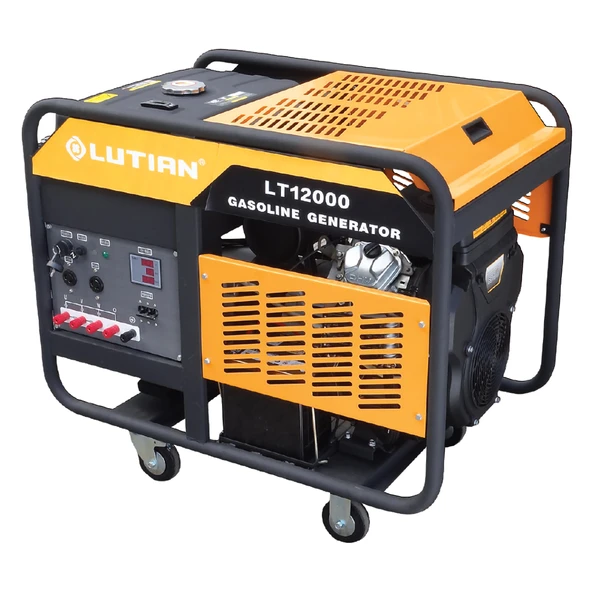 Lutian LT12000E Benzinli Jeneratör Marşlı Monofaze 12 kva ürün görseli 1