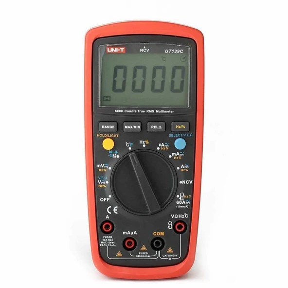 Uni-T UT139C Dijital Multimetre ürün görseli 1