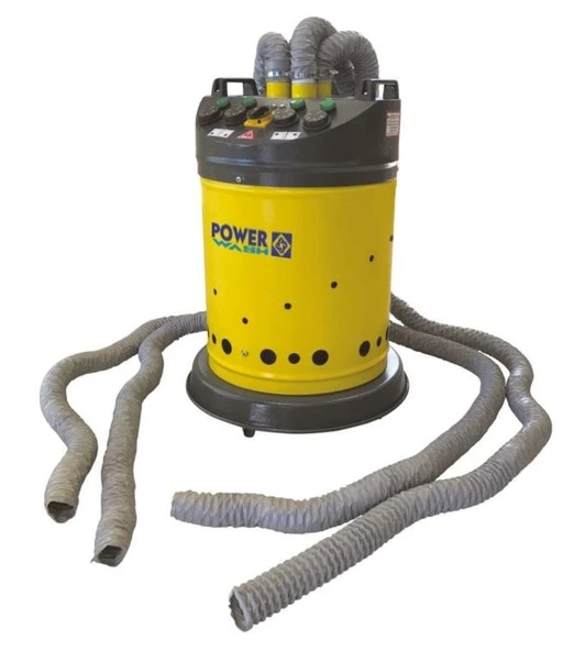 Power Wash RM08 Monofaze Sıcak Hava Oto İç Kurutma Makinası 4 Kollu ürün görseli 1