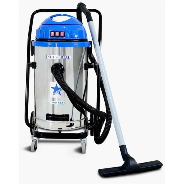 Cleanvac Wd 753 Elektrikli Süpürge 3600w Sanayi Tip ürün görseli 1