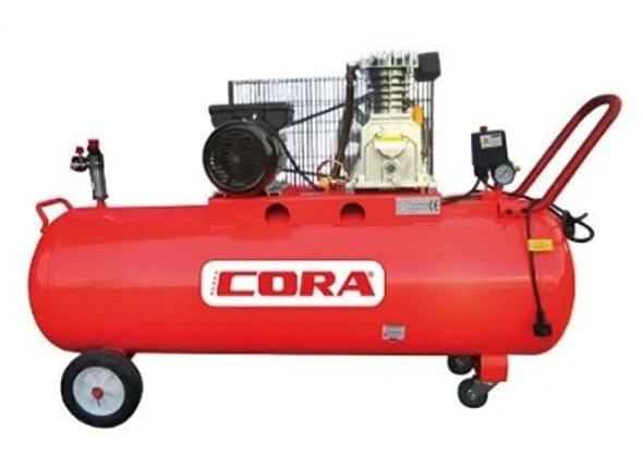 Cora 200 Yağlı Kompresör Kasnaklı 200 Lt ürün görseli 1