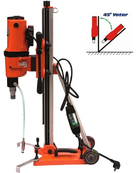 Euro Max EX 75003 Karot Makinası ve Stand 3250 W ürün görseli 1