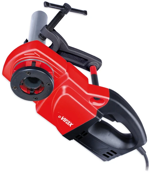 Virax 138021 Elektrikli El Tipi Mini Pafta Makinesi 1/2''-1.1/4'' ürün görseli 1