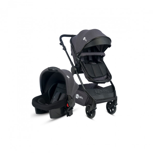 4 Baby Comfort Travel Sistem Bebek Arabası Antrasit ürün görseli 1