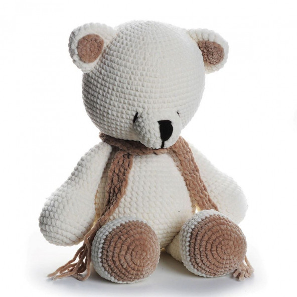 Mukabo Ayıcık Uyku Arkadaşı 60 CM Bebek Amigurumi Oyuncak ürün görseli 1