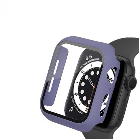 BİNANO APPLE WATCH 40MM SENSE KASA VE EKRAN KORUYUCU LİLA ürün görseli 1