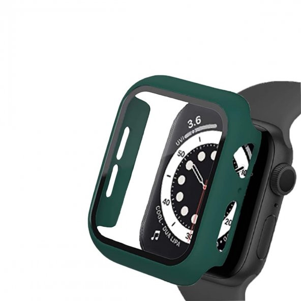BİNANO APPLE WATCH 42MM SENSE KASA VE EKRAN KORUYUCU YEŞİL ürün görseli 1