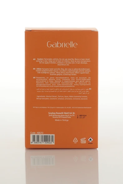 Alberto Taccini GABRIELLE Kadın Parfümü -100 ml - Resim 5