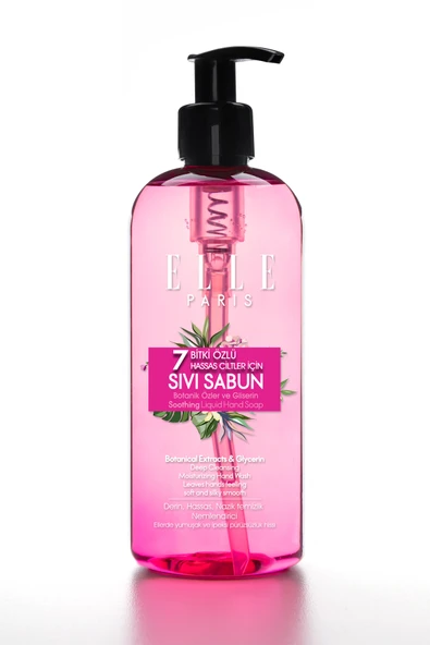 Elle Soothing Liquid Hand Wash - Yatıştırıcı Sıvı Sabun 400 ml ürün görseli 1
