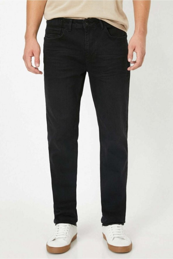 Erkek Jean Pantolon Siyah - Resim 2