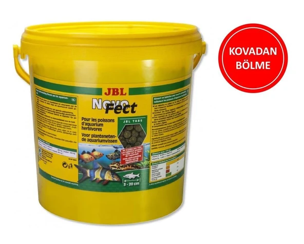 JBL Novofect Tablet  Balık Yemi ( KOVADAN BÖLME ) 50 Gr ürün görseli 1