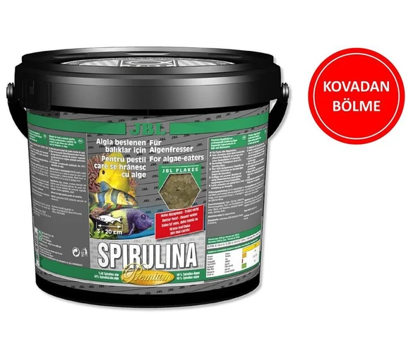 JBL Spirulina Flakes Pul Balık Yemi ( Kovadan Bölme ) 50 GR ürün görseli 1