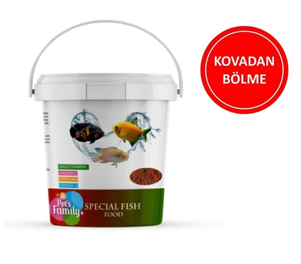 Pets Family Specıal Fish Food Balık Yemi ( KOVADAN BÖLME ) 50 Gr ürün görseli 1