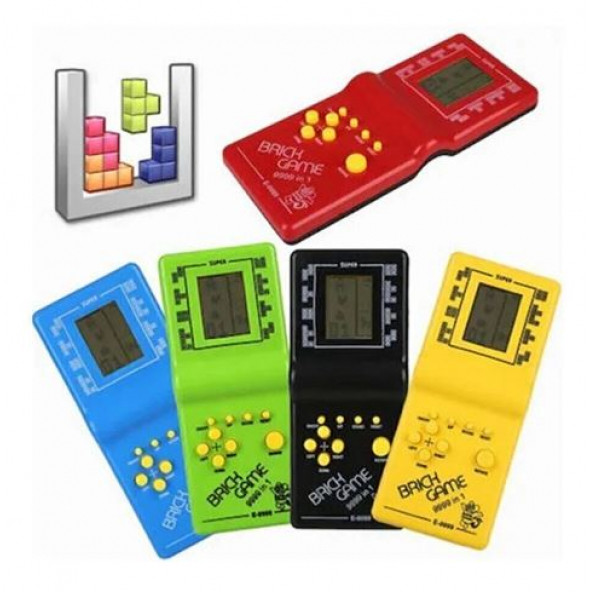 El Tetrisi Nostalji Atari Oyunu Tetris 1 in 9999 Oyun ürün görseli 1