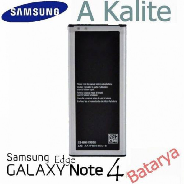 Samsung Galaxy Note 4 Edge Batarya EB-BN915BBE Uyumlu Yedek Batarya ürün görseli 1
