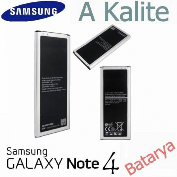Samsung Galaxy Note 4 Batarya EB-BN910BBE Uyumlu Yedek Batarya ürün görseli 1