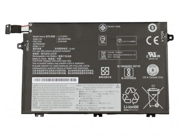 Lenovo Thinkpad E580 20Ks001Ktx, 20Ks001Rtx Bataryası, Pili ürün görseli 1