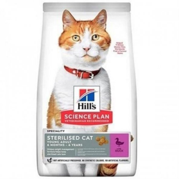 Hılls Ördeklı Sterılısed Kısırlastırılmıs Kedı Maması 10 Kg ürün görseli 1