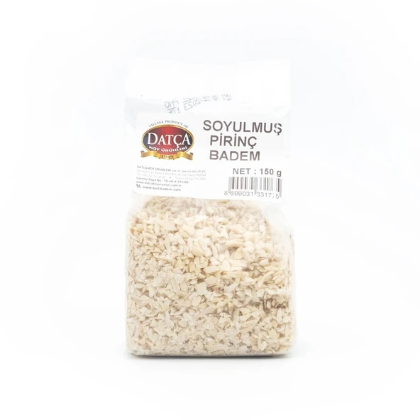 Soyulmuş Pirinç Badem 150 gr ürün görseli 1