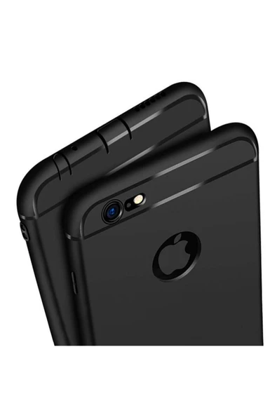 Apple iPhone 6S Plus Tıpalı Silikon Kılıf Siyah - Resim 2